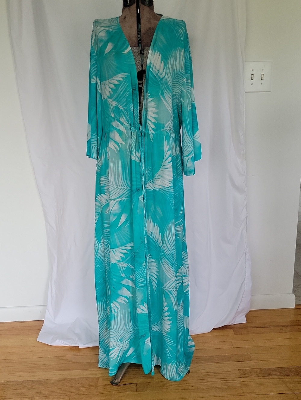 Jantzen Swim Cover-up Medium Blue NWT